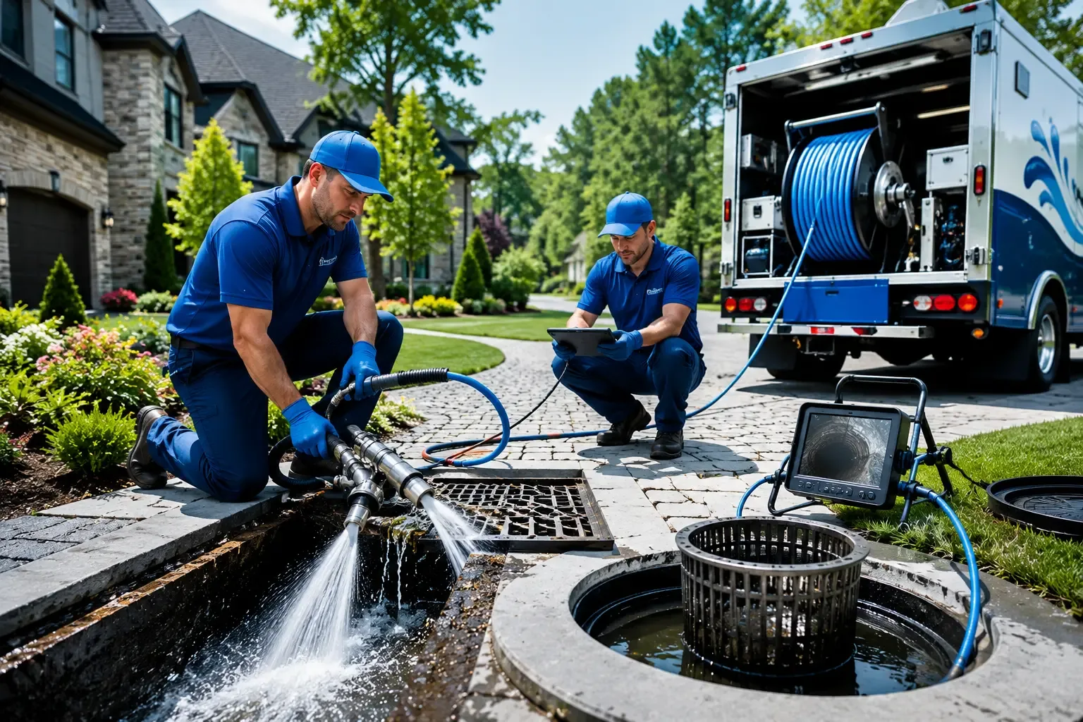 Local outdoor drain cleaning professionals in High View, WV